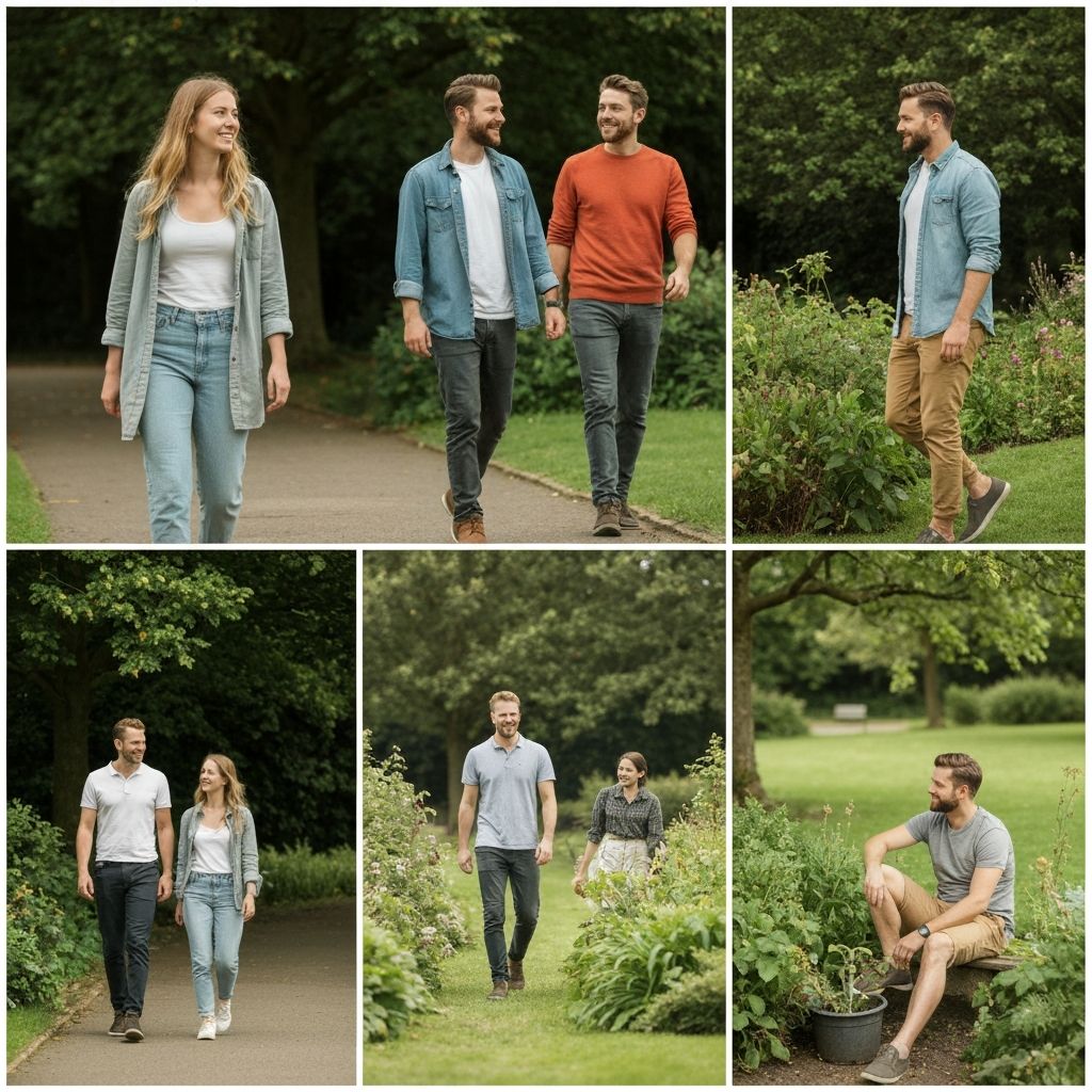 People enjoying outdoor activities